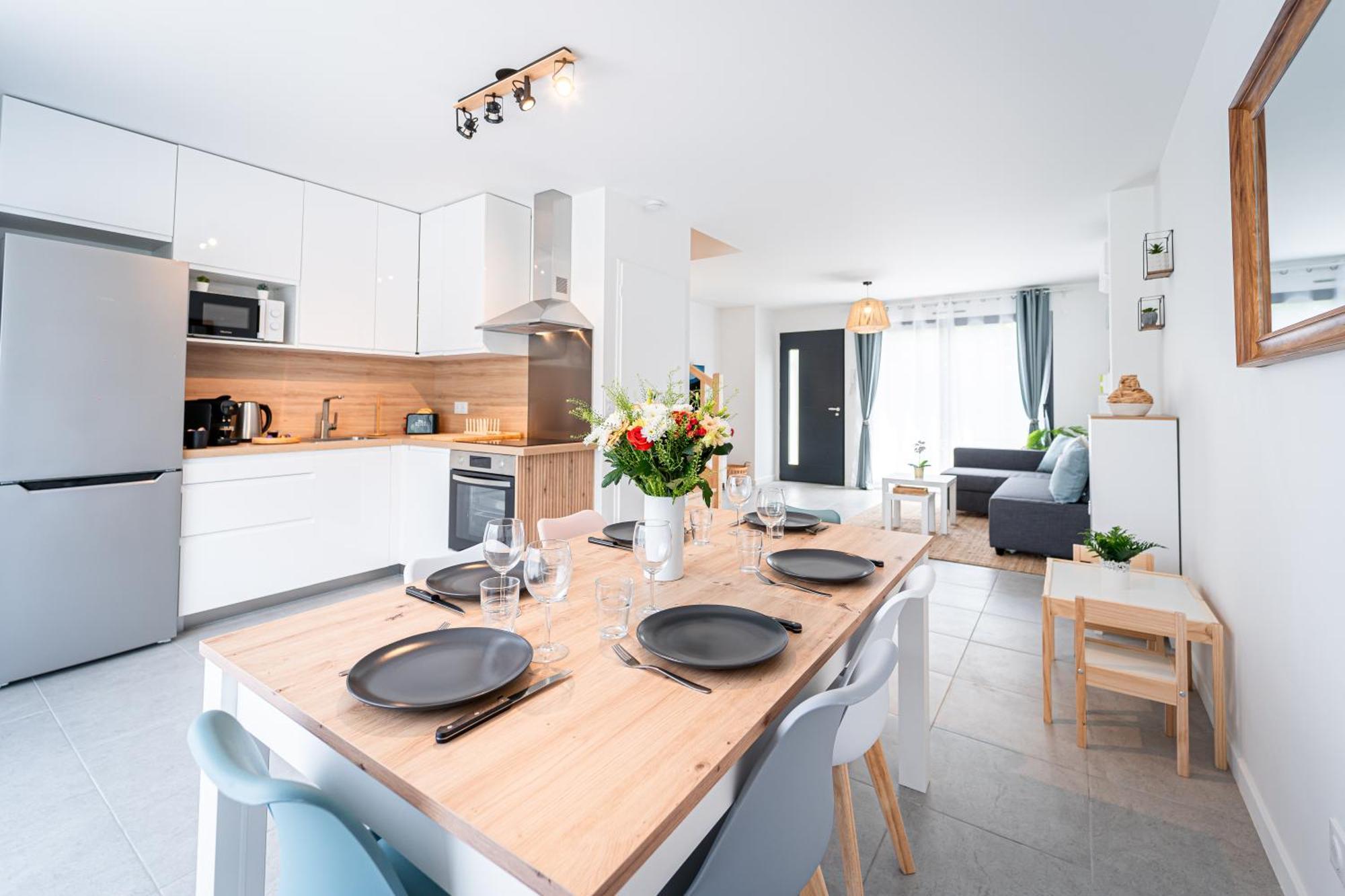 Le Cool Plex Duplex Avec Jardin, Disney 10Mn Esbly Esterno foto