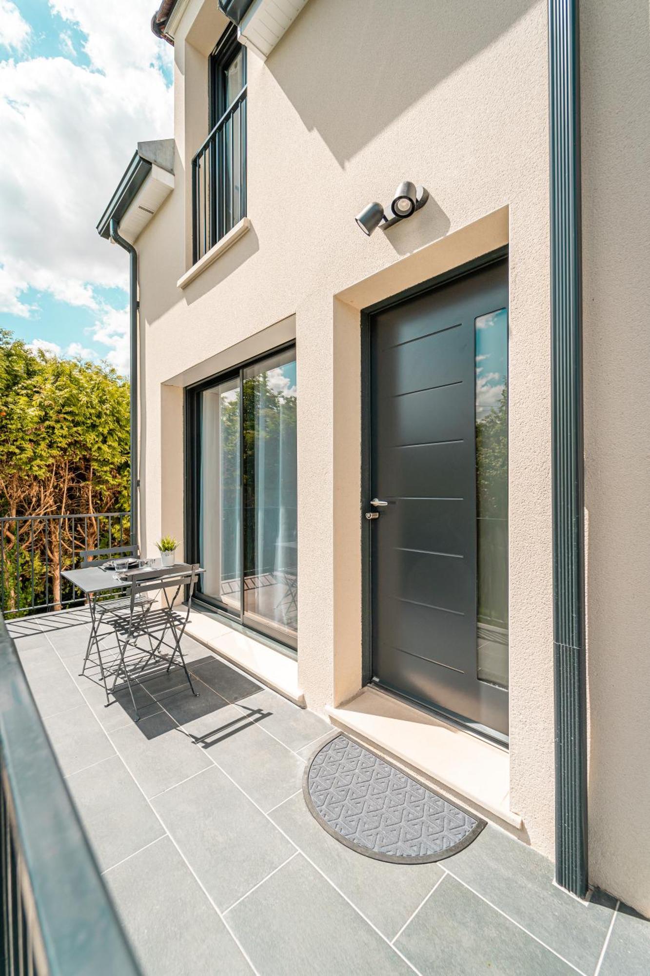 Le Cool Plex Duplex Avec Jardin, Disney 10Mn Esbly Esterno foto