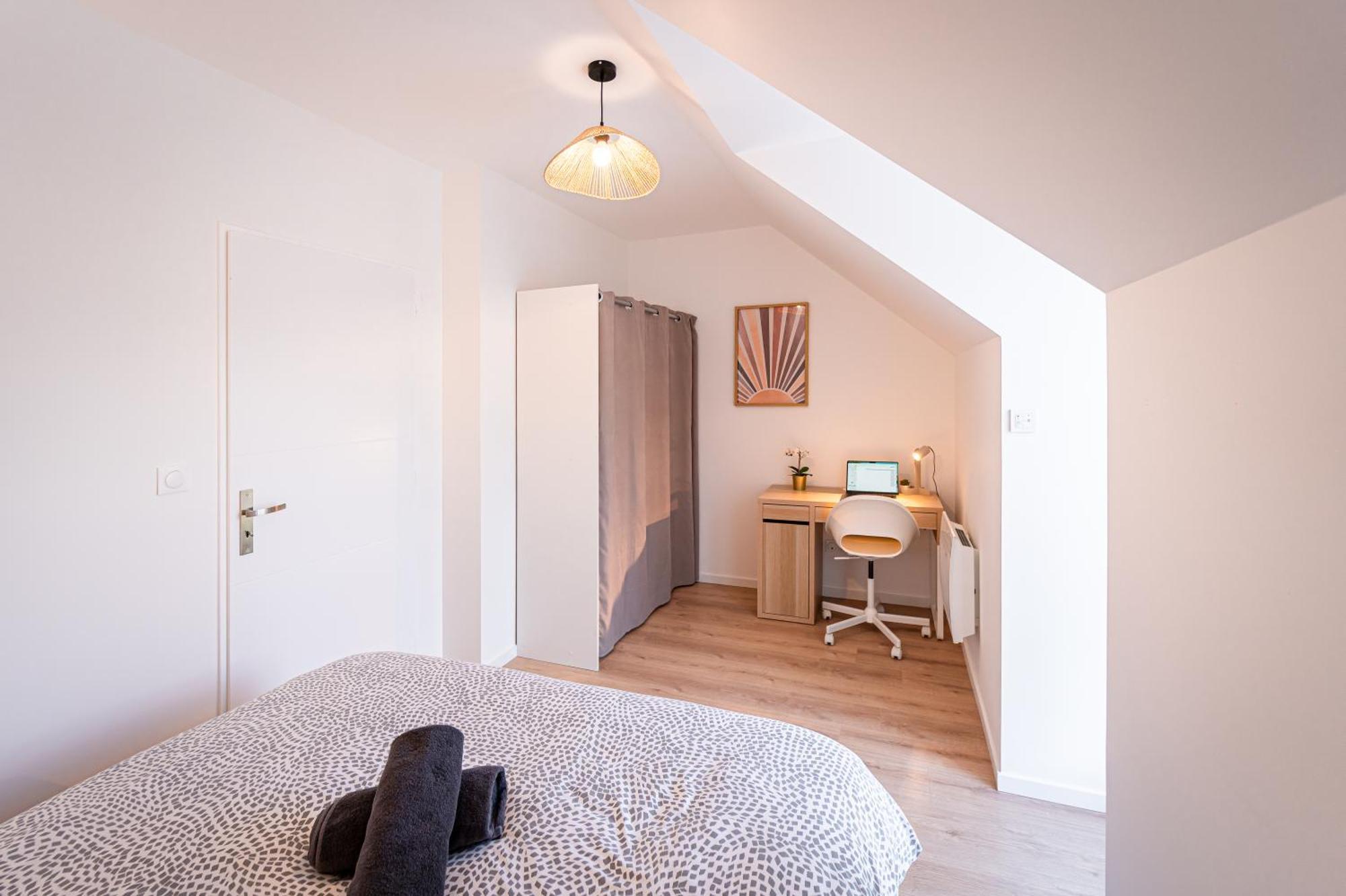 Le Cool Plex Duplex Avec Jardin, Disney 10Mn Esbly Esterno foto