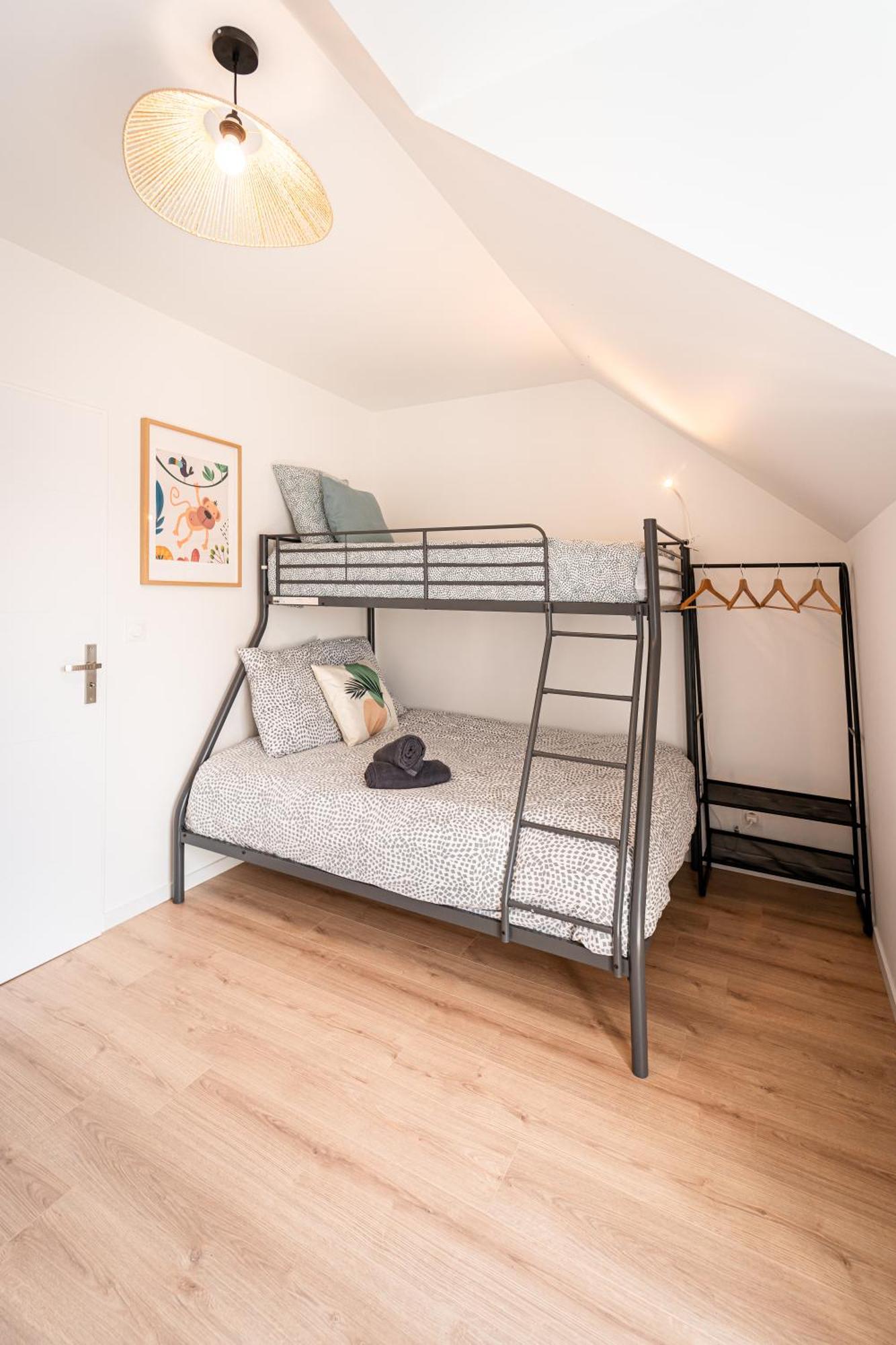 Le Cool Plex Duplex Avec Jardin, Disney 10Mn Esbly Esterno foto
