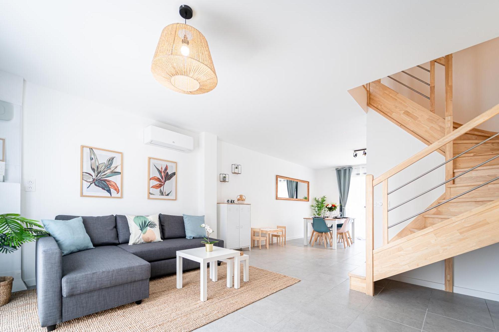 Le Cool Plex Duplex Avec Jardin, Disney 10Mn Esbly Esterno foto
