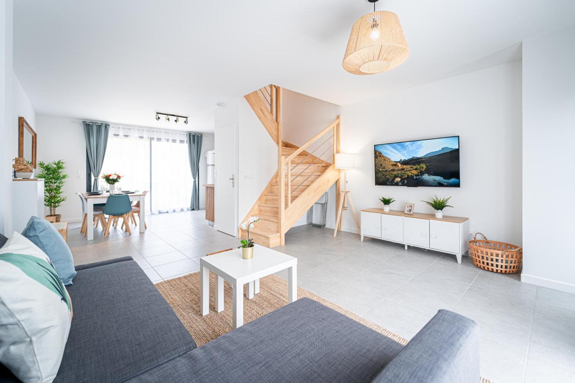 Le Cool Plex Duplex Avec Jardin, Disney 10Mn Esbly Esterno foto