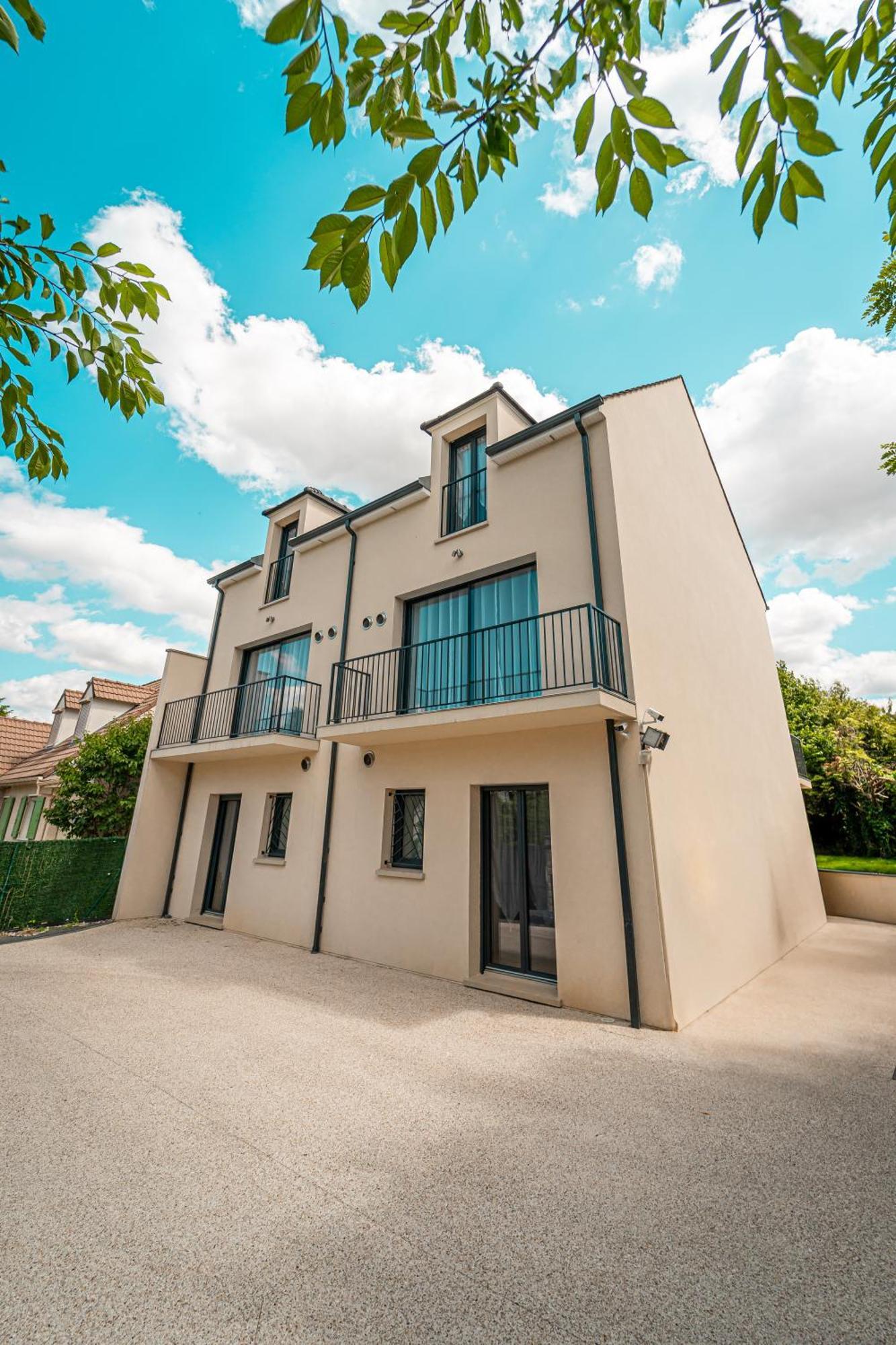 Le Cool Plex Duplex Avec Jardin, Disney 10Mn Esbly Esterno foto